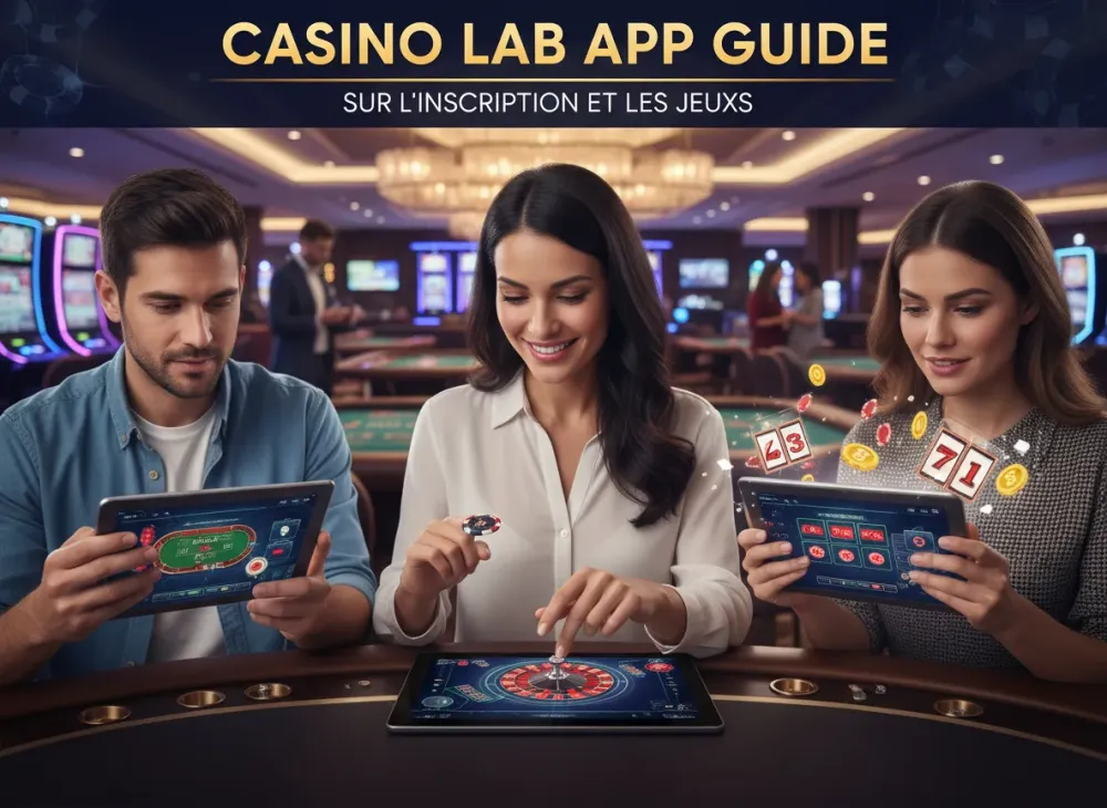 Casino lab app guide sur linscription et les jeux