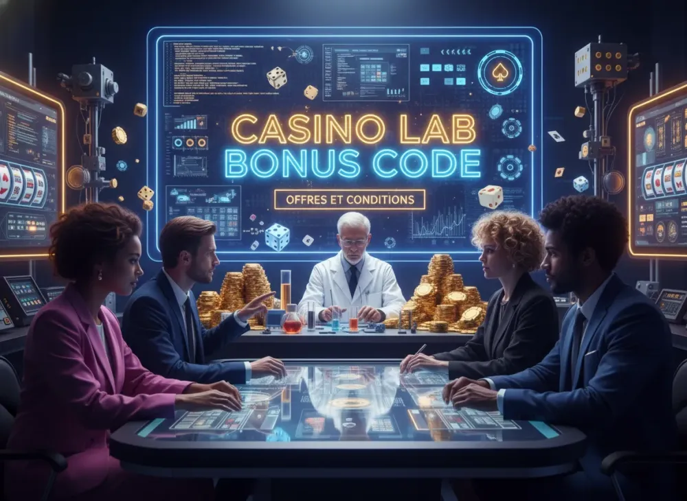 Casino lab bonus code pour offres et conditions