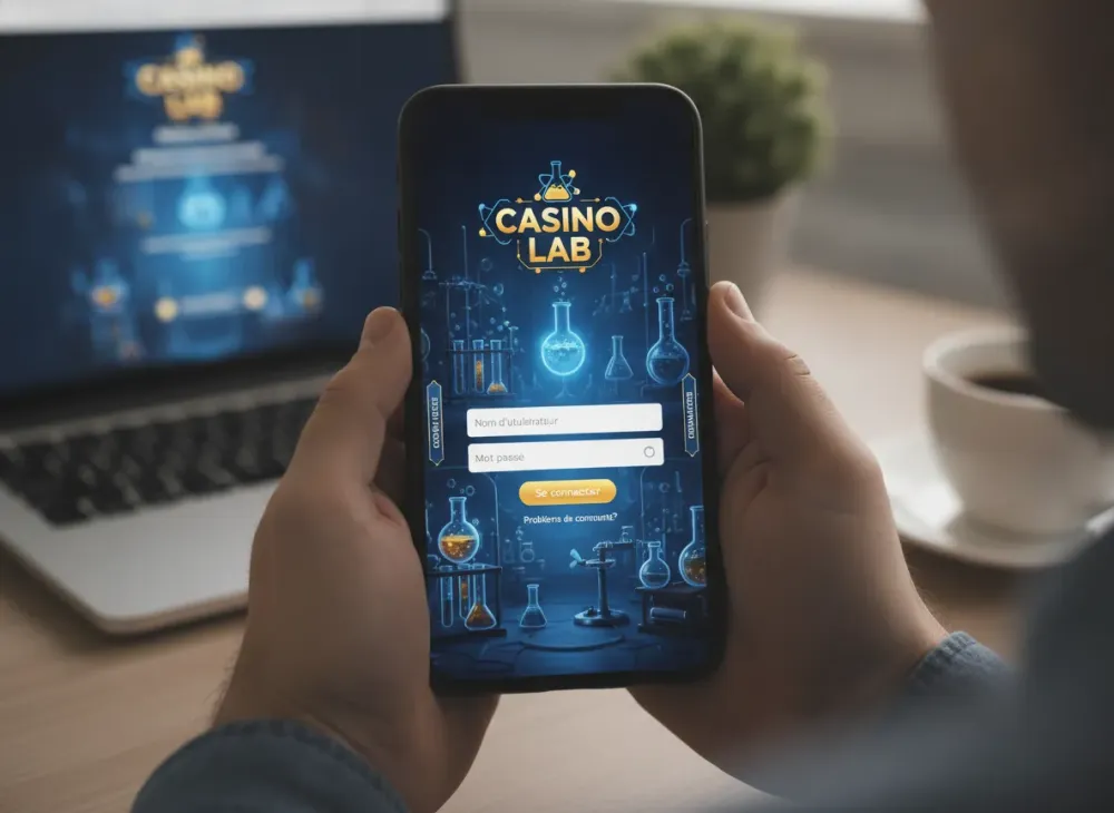 Casino lab login accès au compte et dépannage
